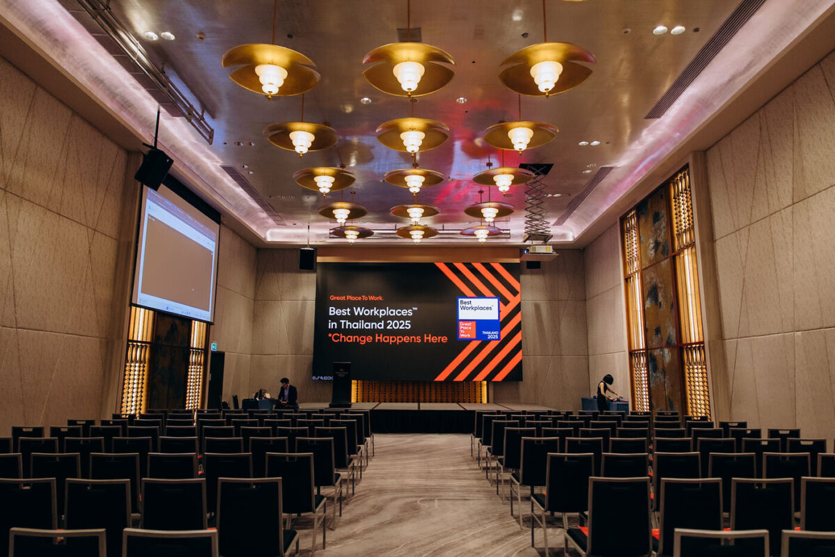 Great Place To Work Thailand conference hall, Best Workplaces 2025